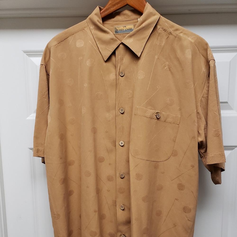 Men's SS Bobby Chan SS Button-Down, Size XL